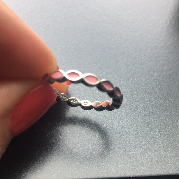 Pandora Jewelry - Pandora Better Together Ring. Pink enamel.